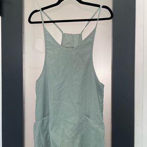 Lounge green jumpsuit